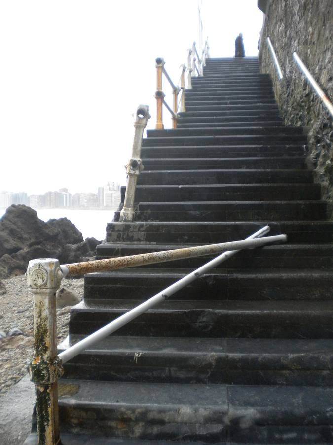 San Lorenzo tras el temporal