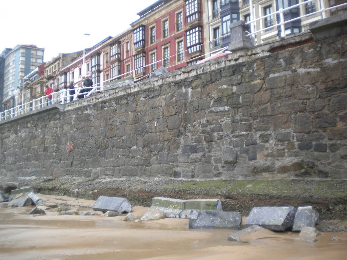 San Lorenzo tras el temporal