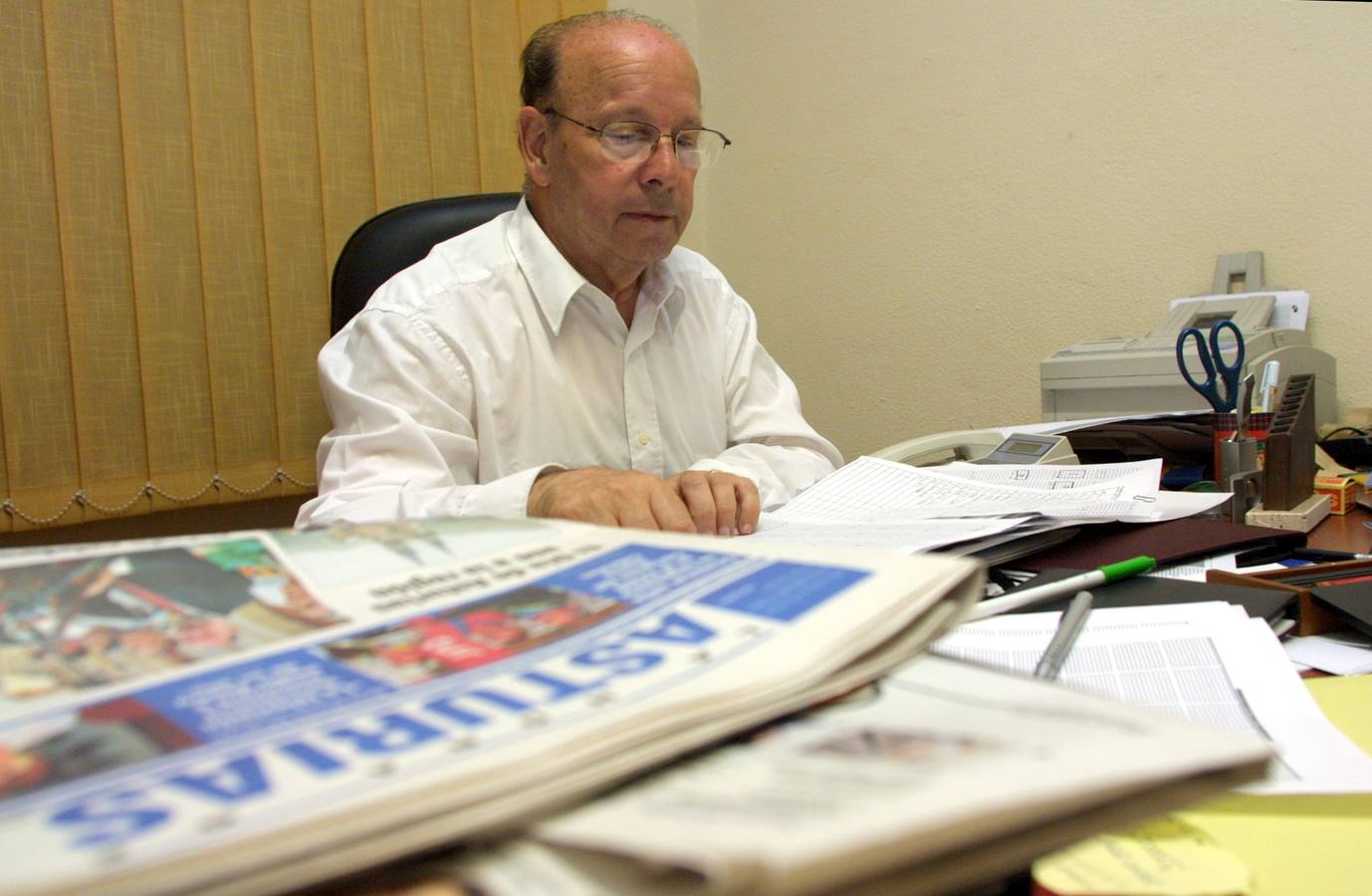 José Vélez, en su despacho.