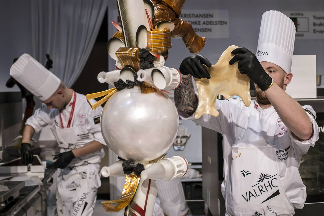 Esculturas de chocolate