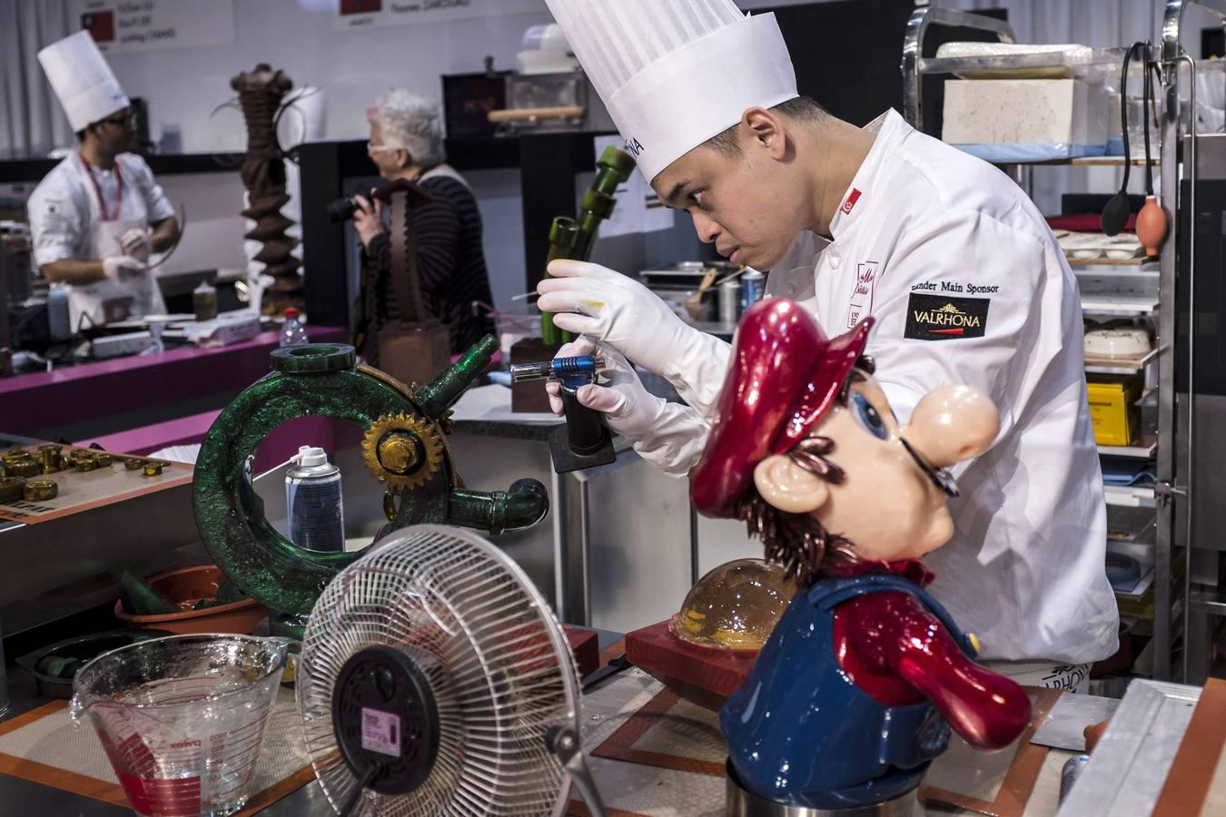 Esculturas de chocolate