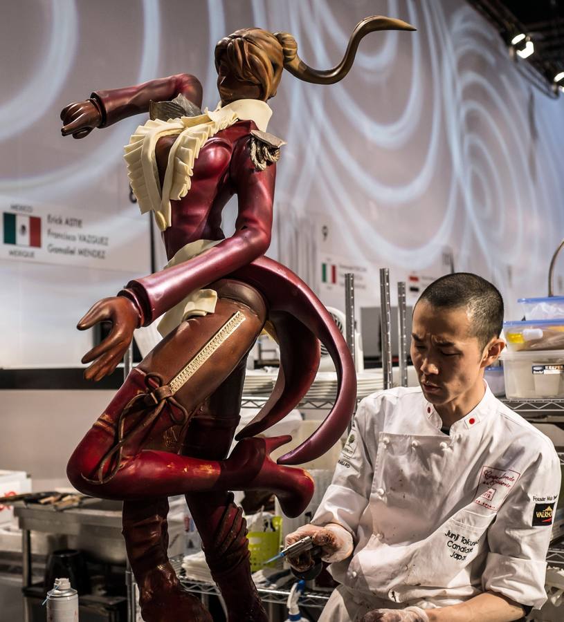 Esculturas de chocolate