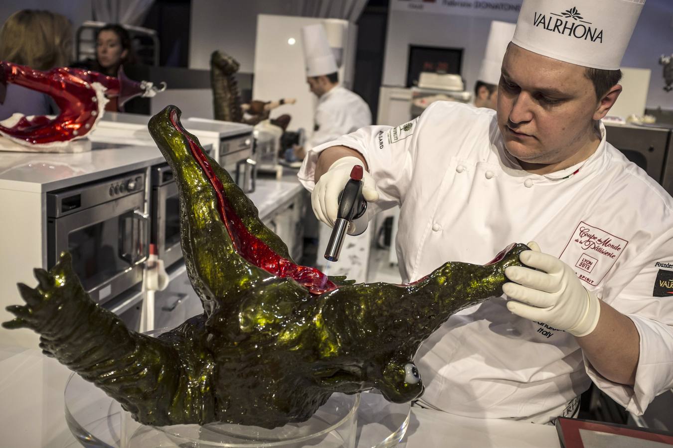 Esculturas de chocolate