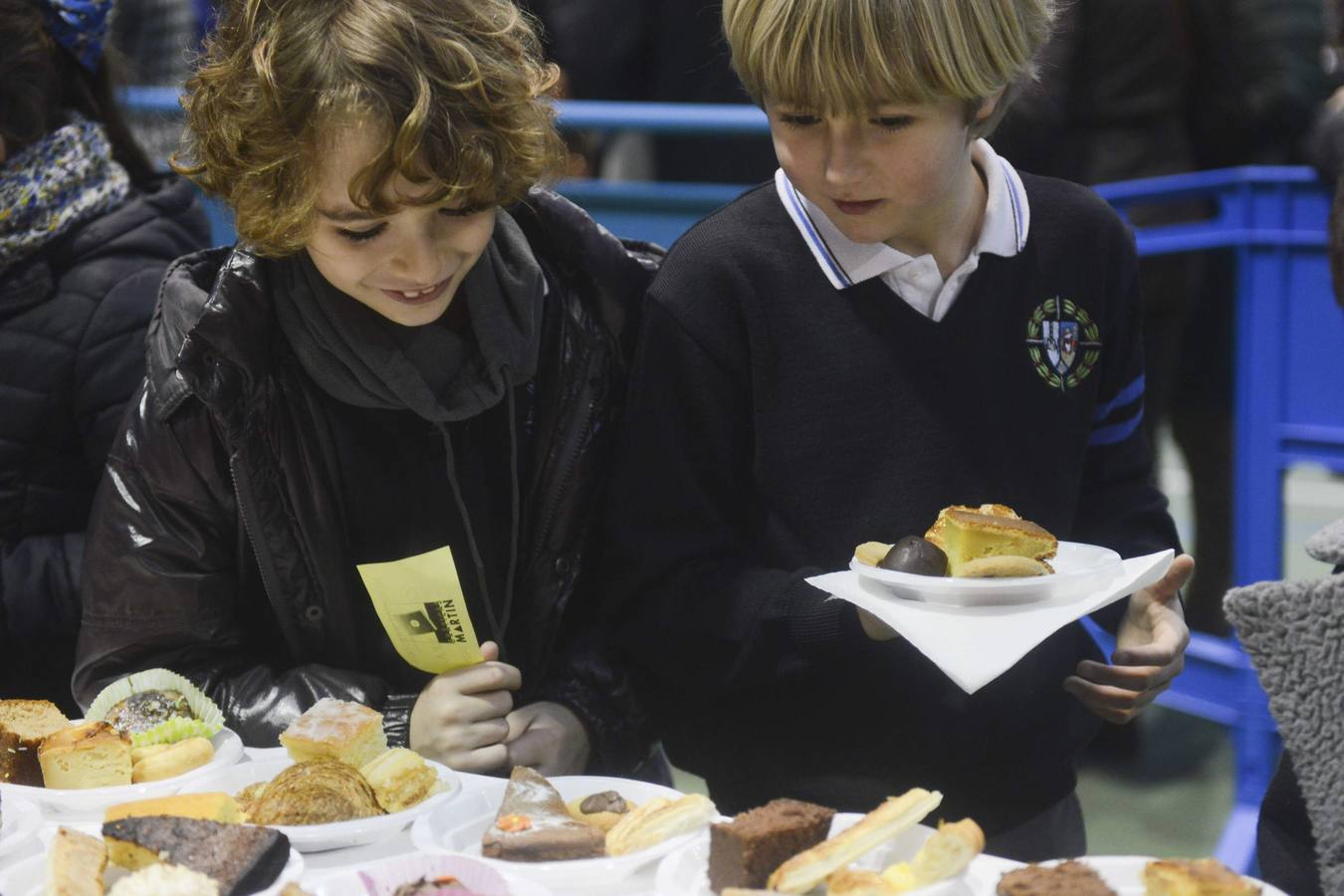 Merienda solidaria y donación de sangre en el colegio de la Inmaculada