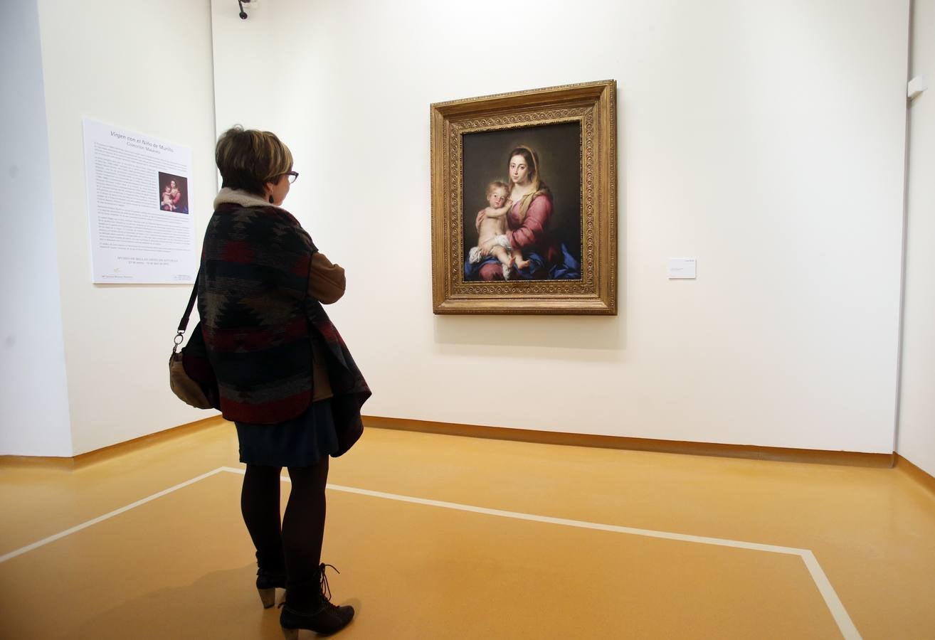 La obra &#039;Virgen con el niño&#039; de Murillo llega al Bellas Artes de Asturias