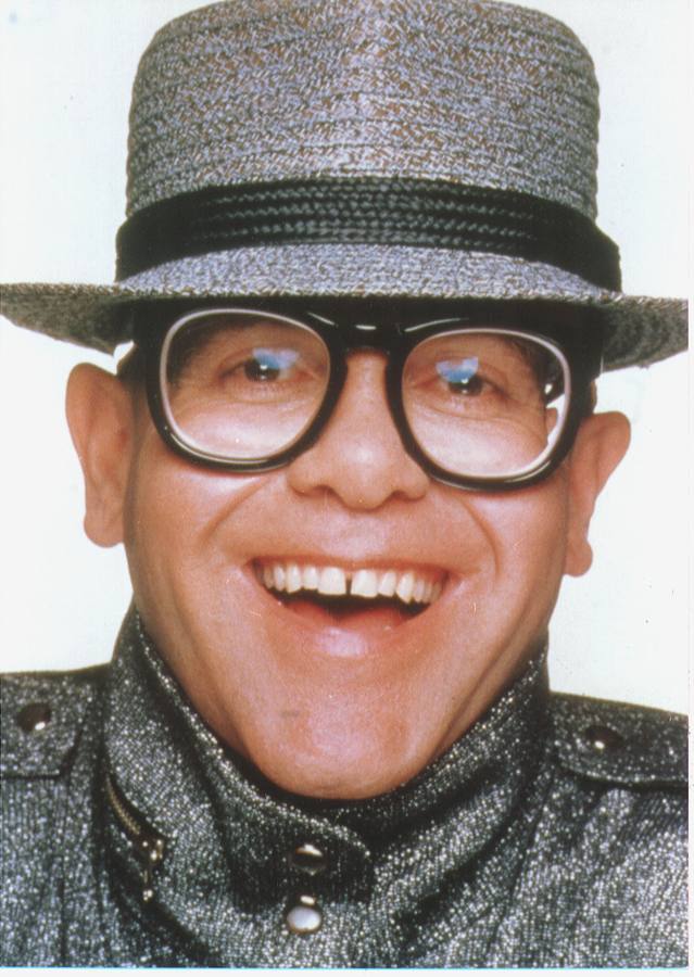 En una imagen promocional de principios de los años noventa.