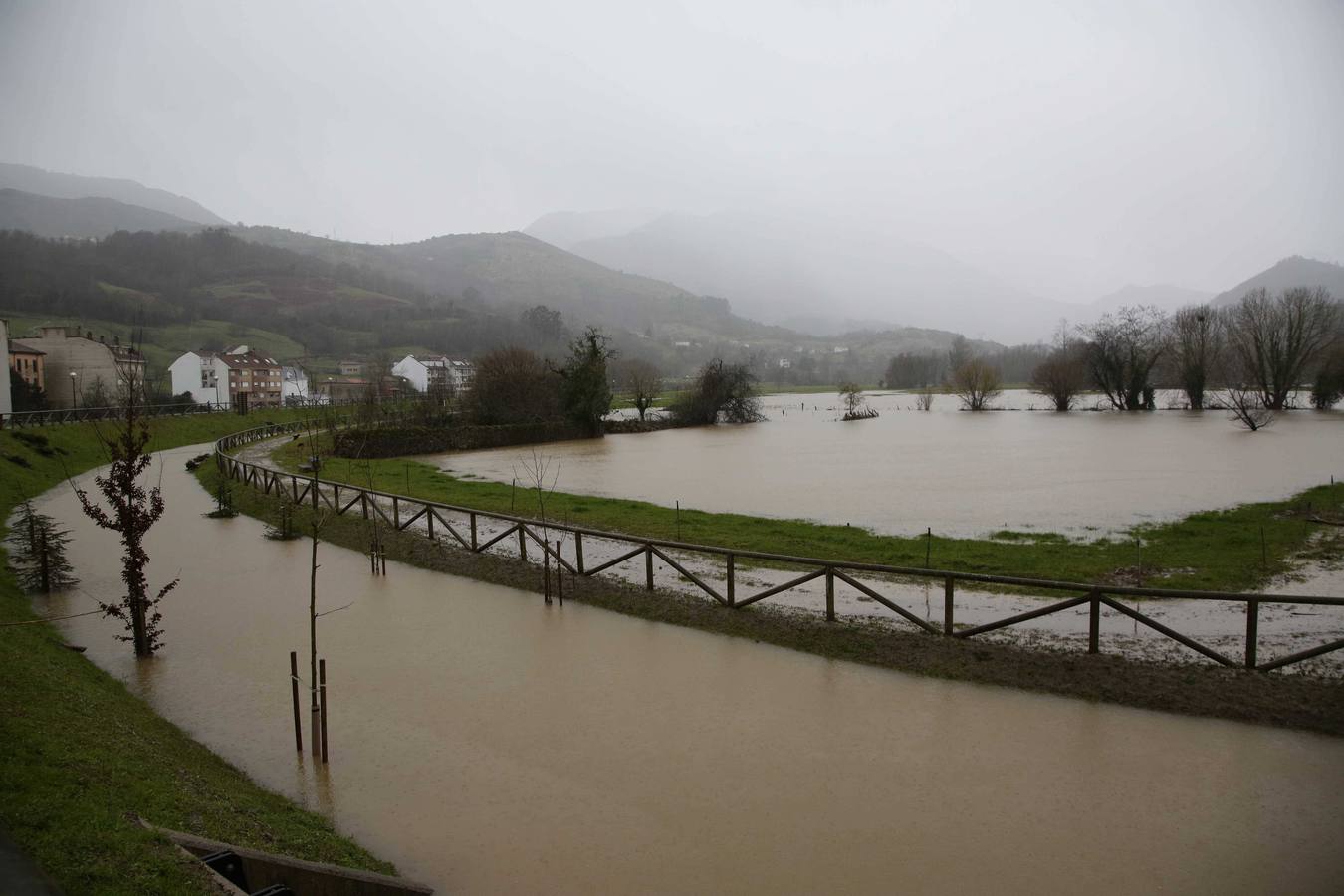 Inundaciones en el Oriente asturiano