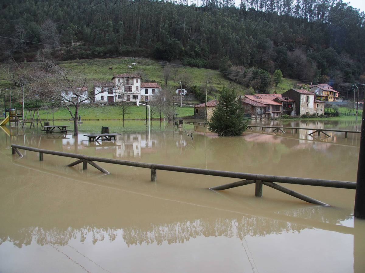 Inundaciones en el Oriente asturiano