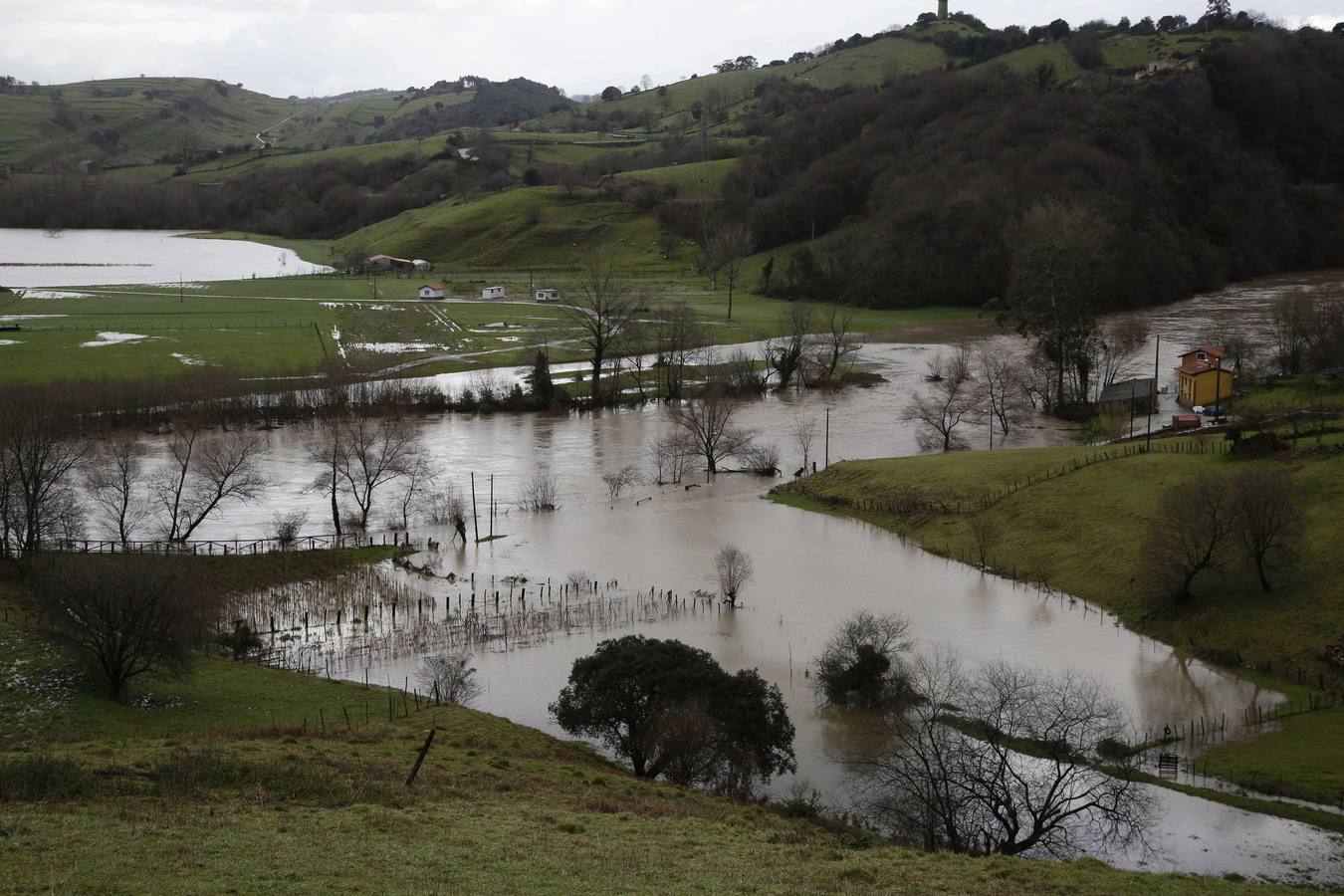 Inundaciones en el Oriente asturiano