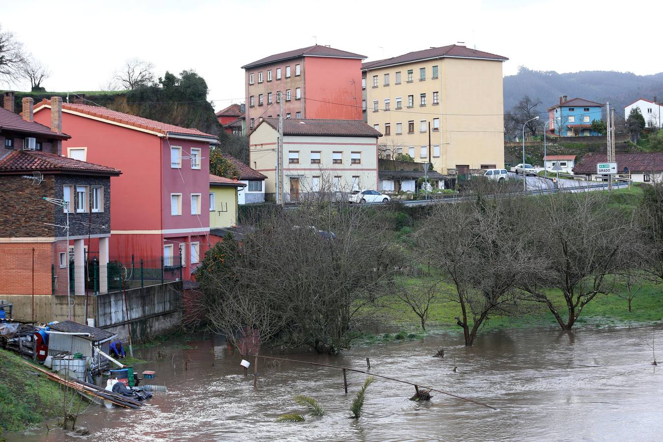 La amenazante desembocadura del río Nalón