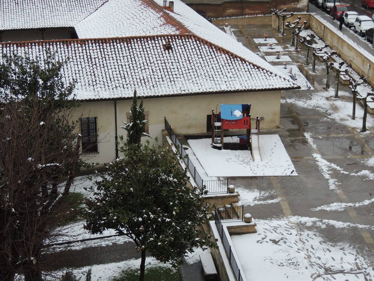 El suroccidente asturiano, bajo el manto blanco de la nieve