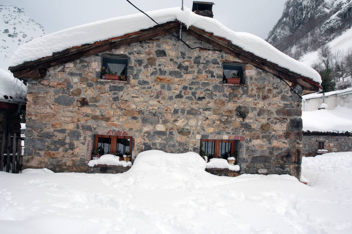 Aller se recupera tras una semana de nieve