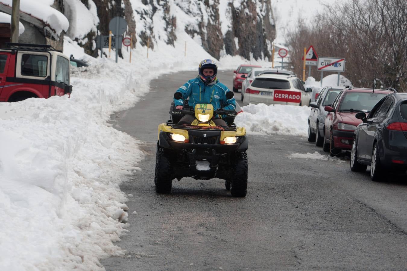 Aller se recupera tras una semana de nieve