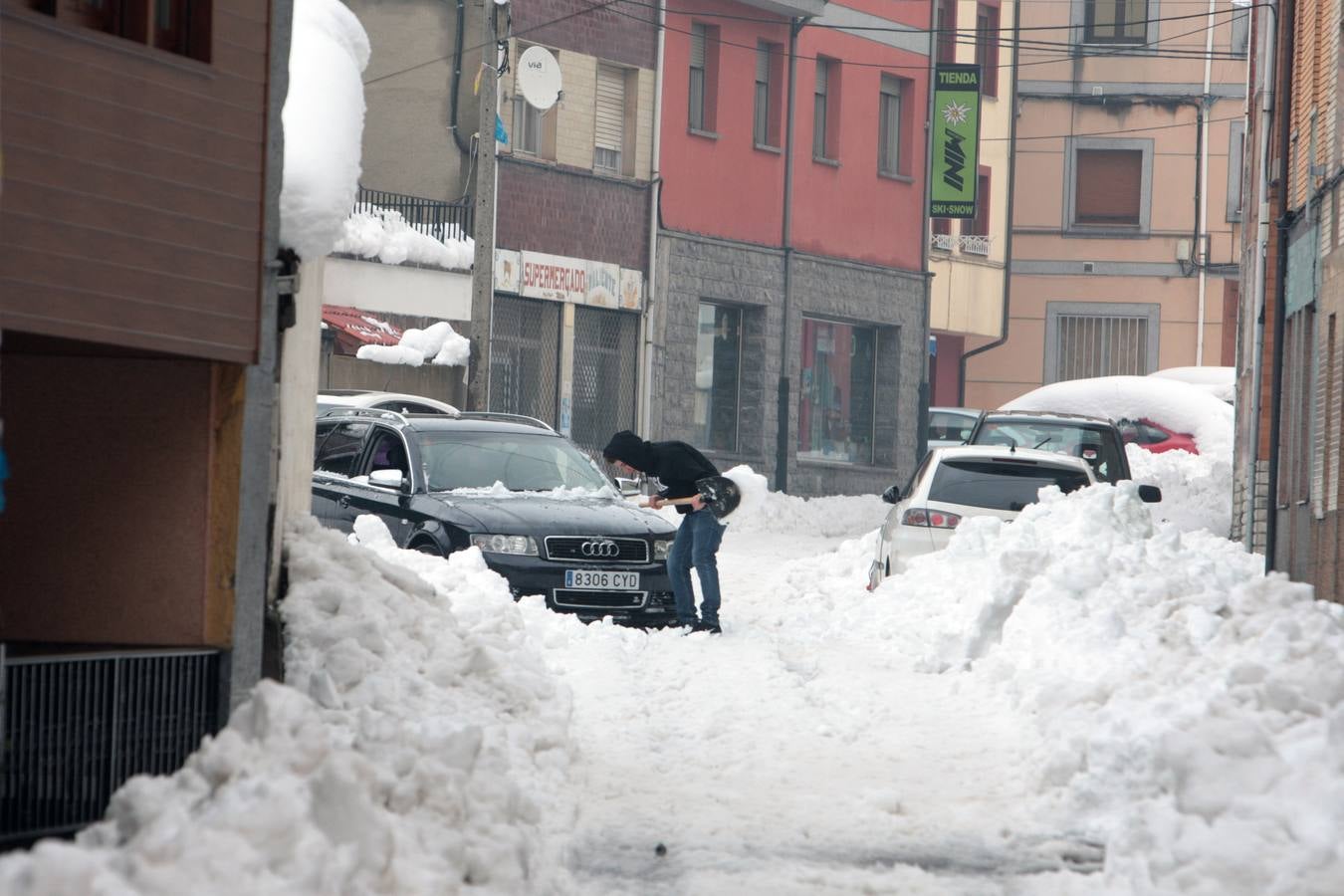 Aller se recupera tras una semana de nieve