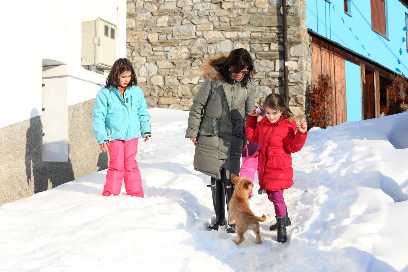 Así quedó Degaña tras las nevadas