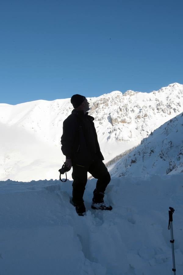 Los accesos a San Isidro dejan estampas espectaculares.