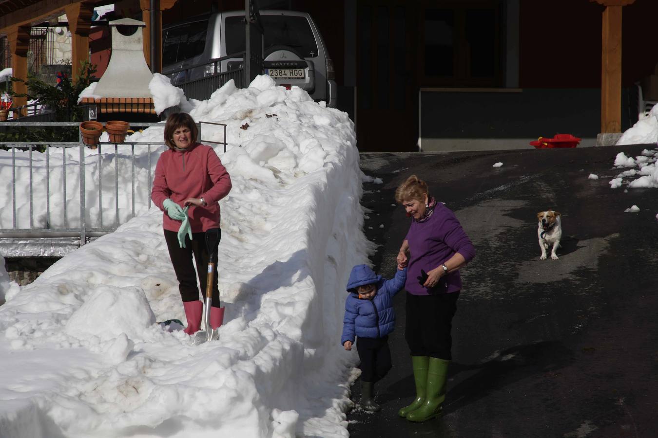 La dura vida en la nieve