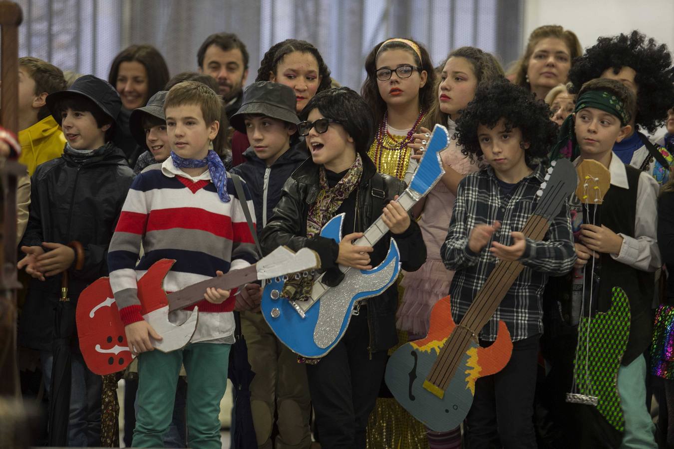 Antroxu en los colegios de Gijón