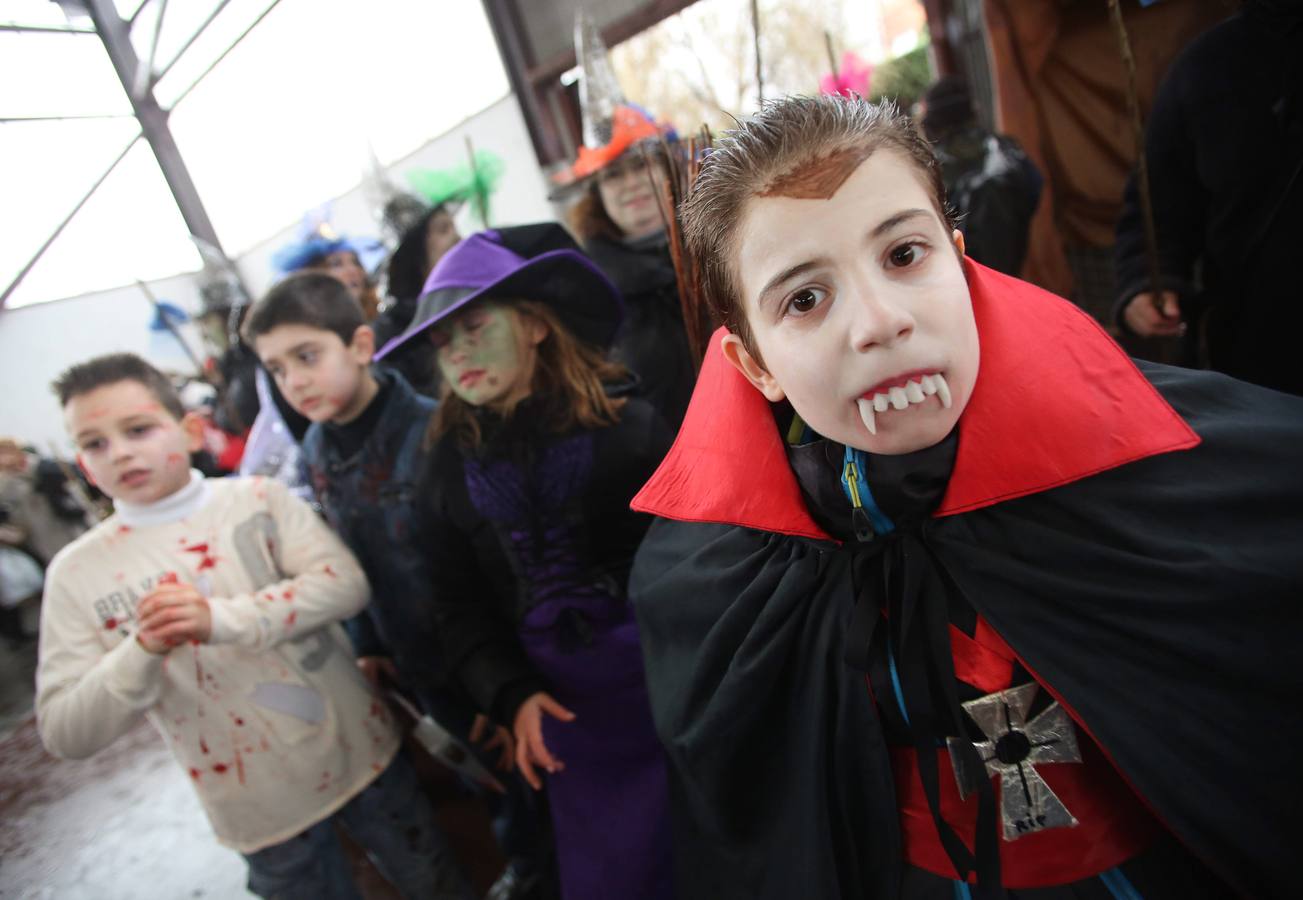 Antroxu en los colegios de Gijón