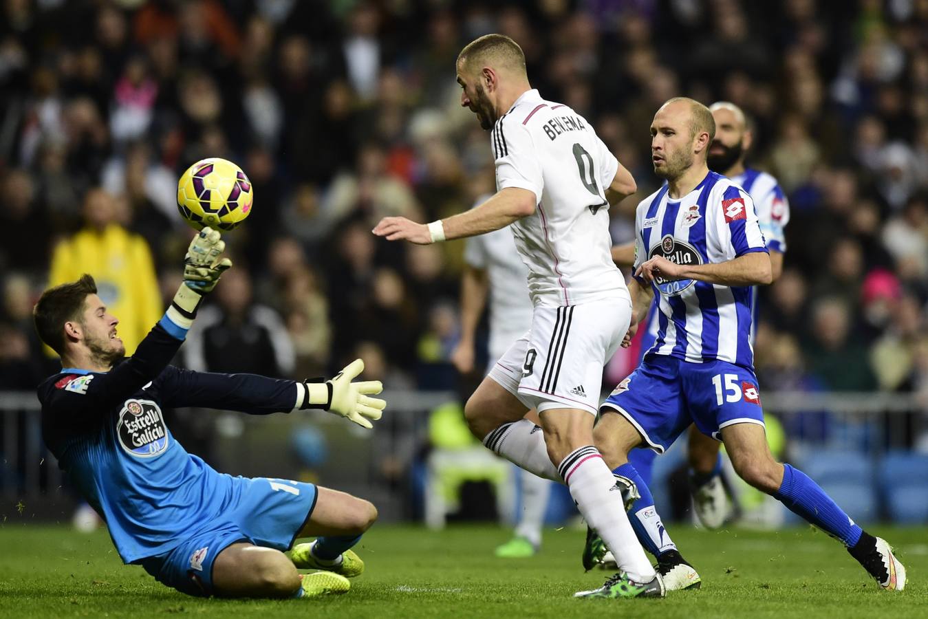 Las mejores imágenes del Real Madrid-Deportivo