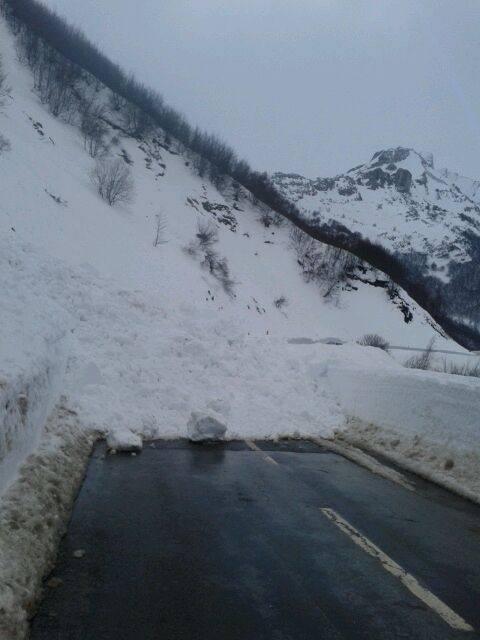 Así está el Parque Natural de Somiedo tras el temporal de nieve