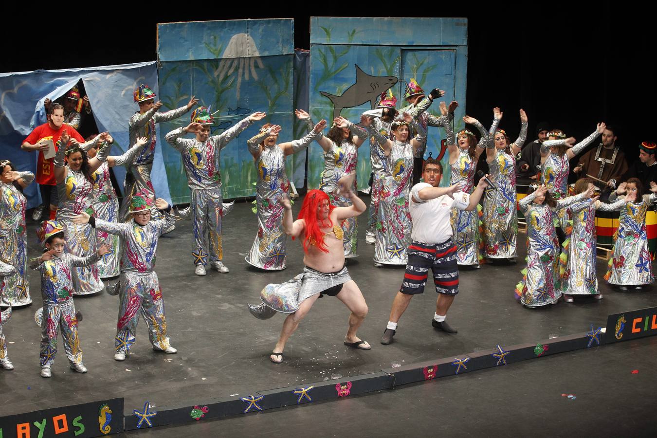 Antroxu: Concurso de charangas en el teatro Jovellanos