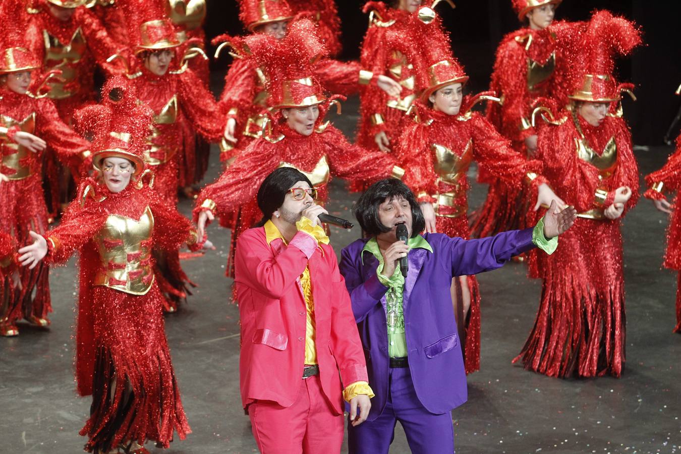 Antroxu: Concurso de charangas en el teatro Jovellanos