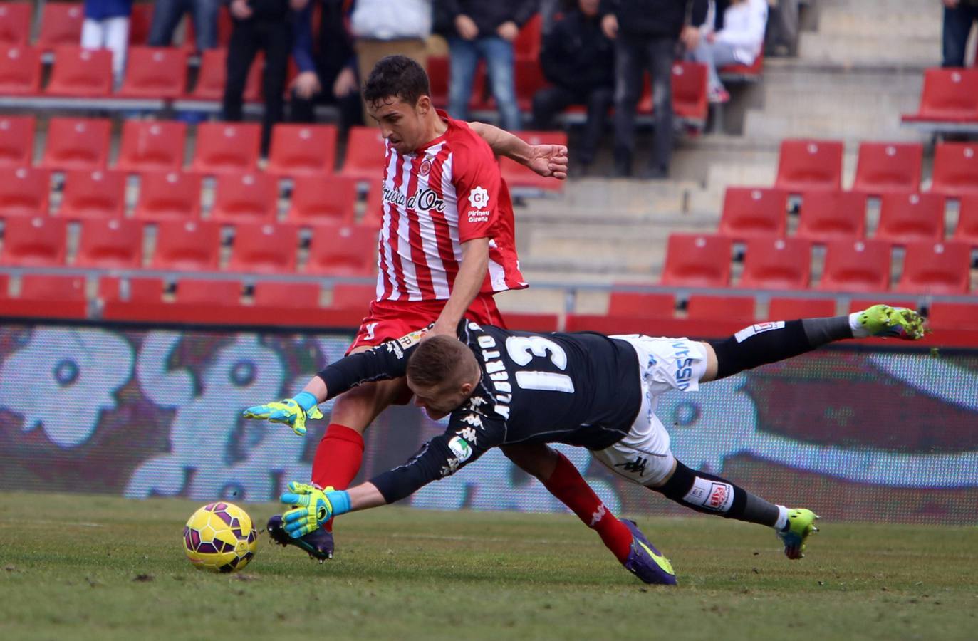 Las mejores imágenes del Girona 0 - 0 Sporting