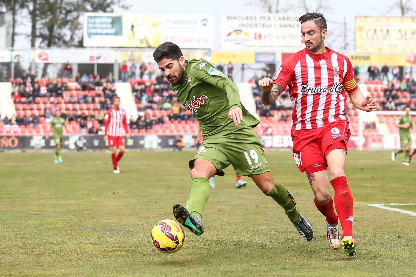 Las mejores imágenes del Girona 0 - 0 Sporting