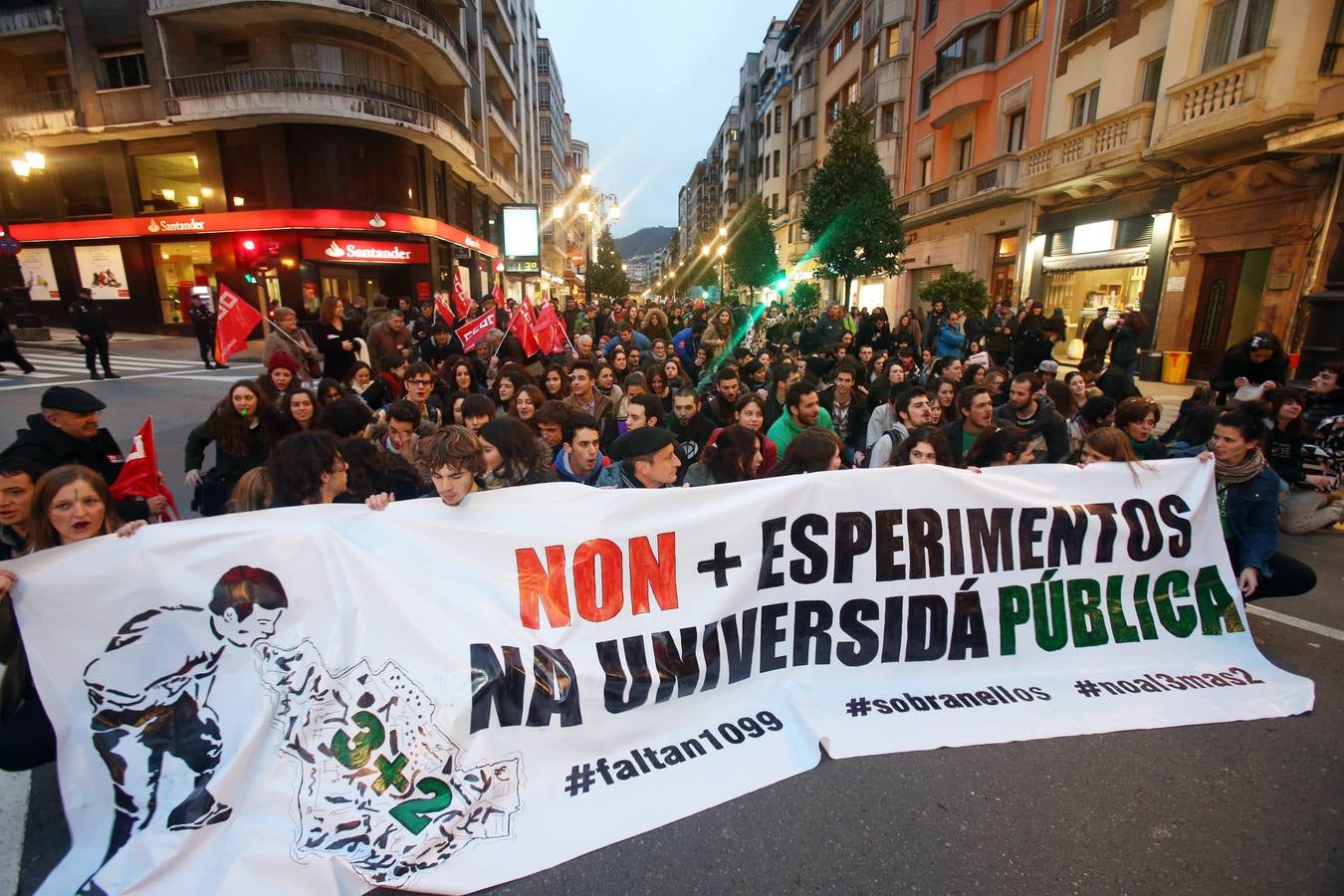 Los estudiantes, contra el decreto 3+2