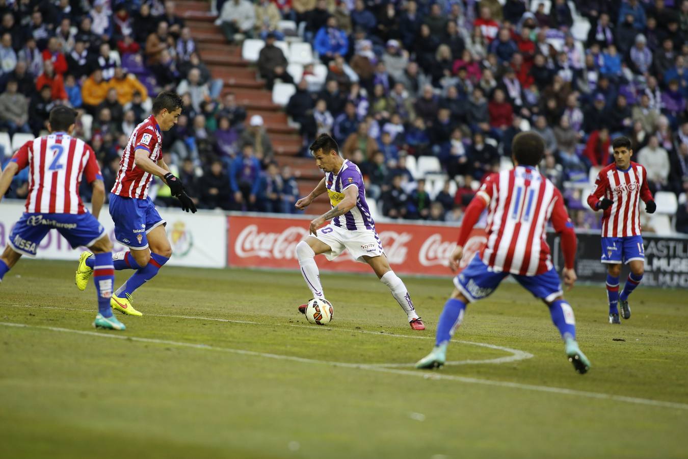 Las mejores imágenes del Valladolid - Sporting