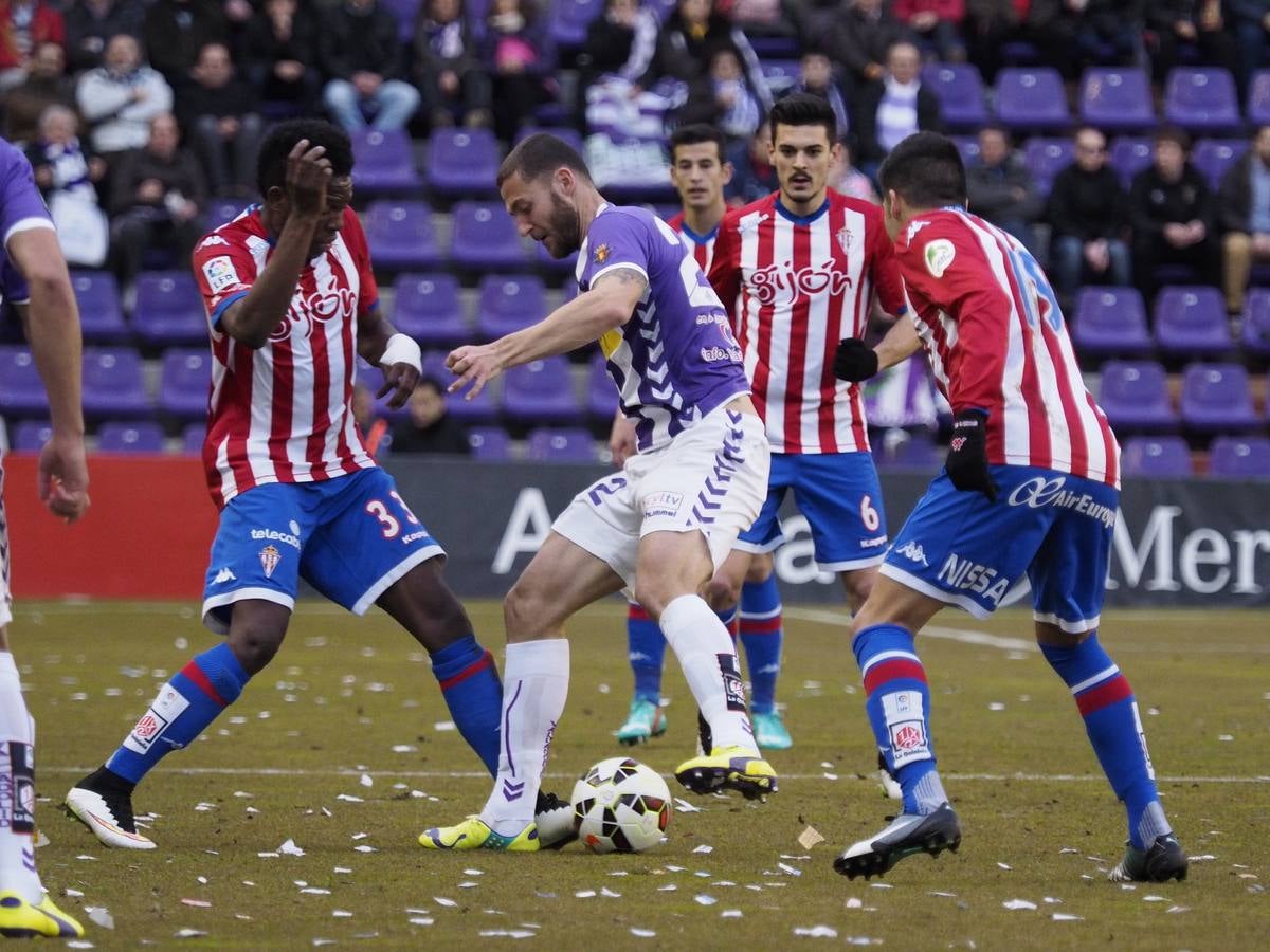 Las mejores imágenes del Valladolid - Sporting