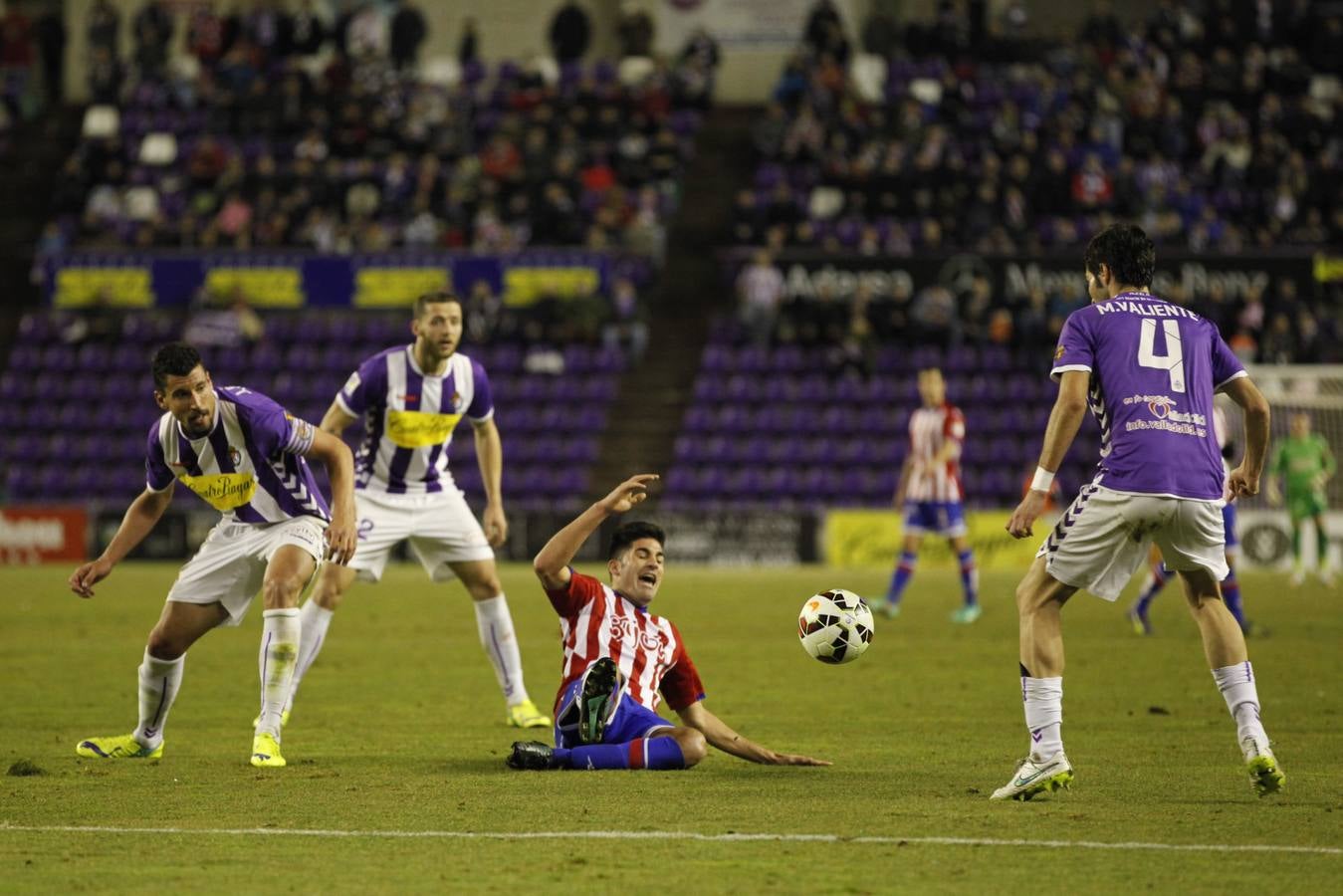 Las mejores imágenes del Valladolid - Sporting