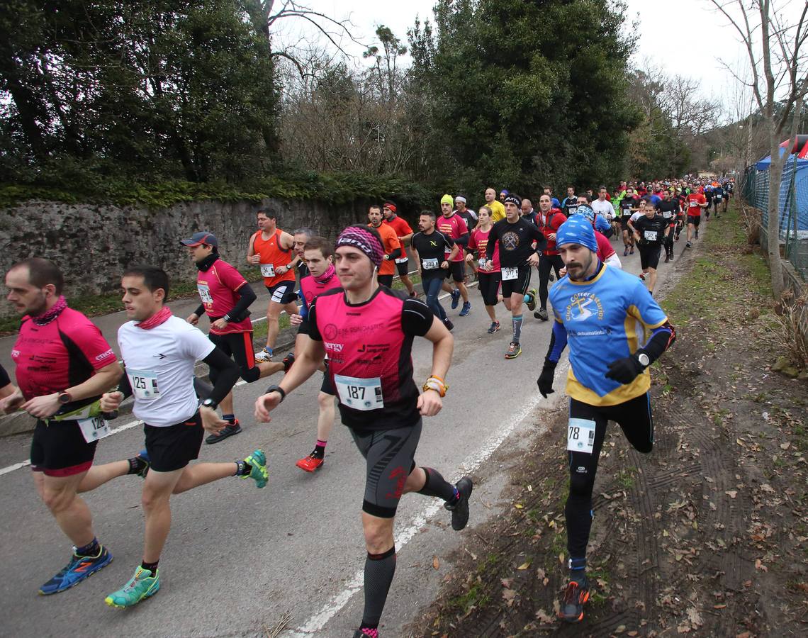 La Gijón Trail reúne a 450 atletas en Deva