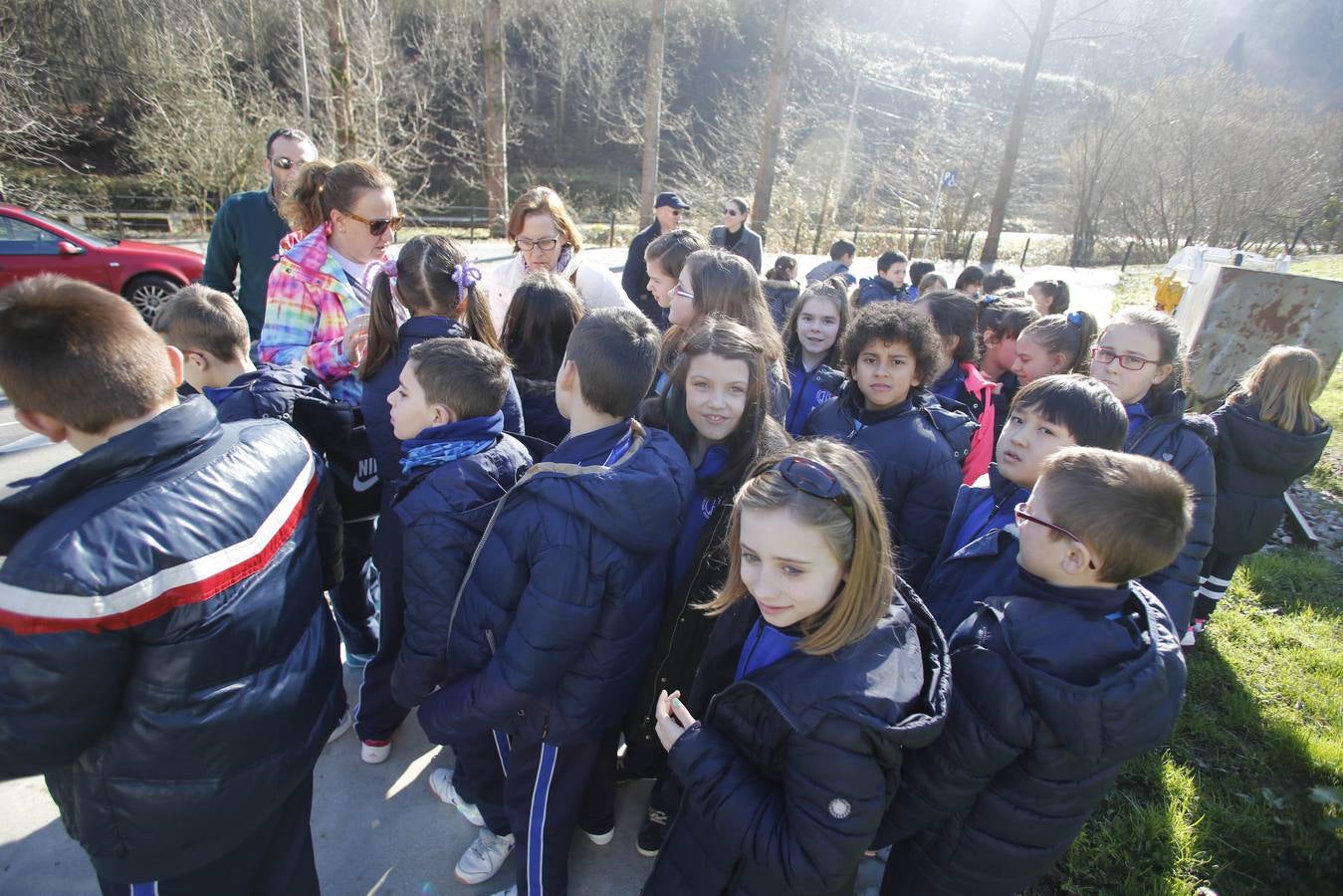 Los niños toman el Ecomuseo de Samuño