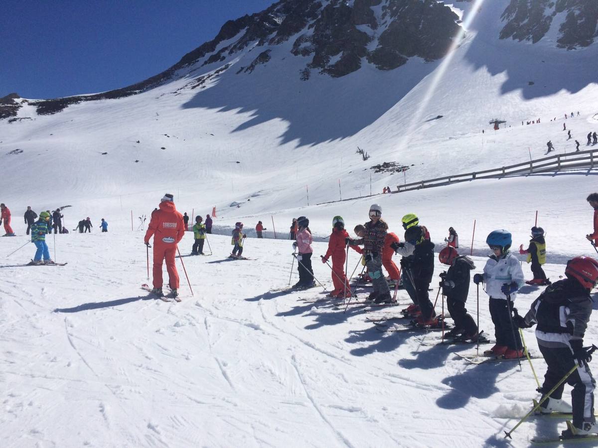 Día perfecto para disfrutar de la nieve en Asturias