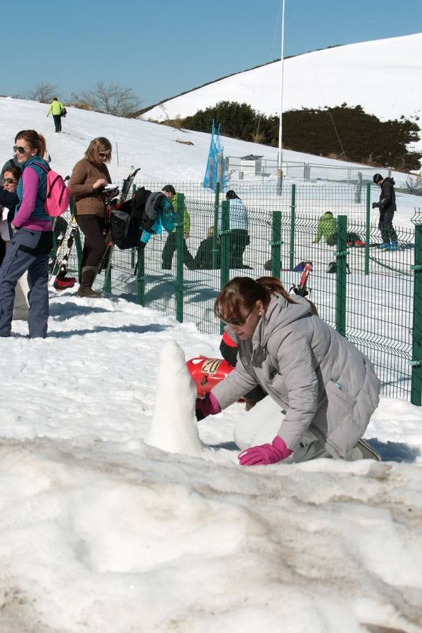 Día perfecto para disfrutar de la nieve en Asturias