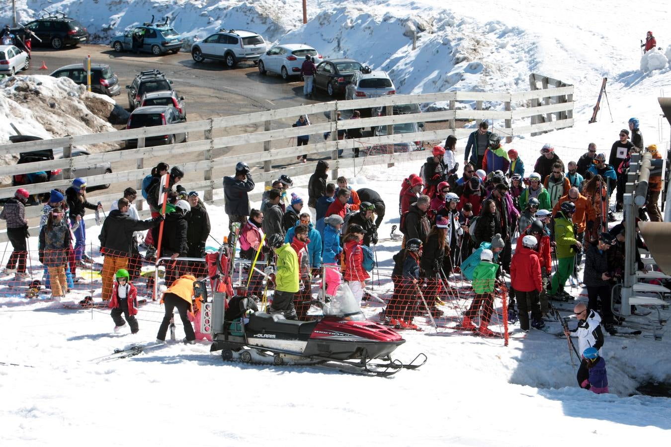 Día perfecto para disfrutar de la nieve en Asturias