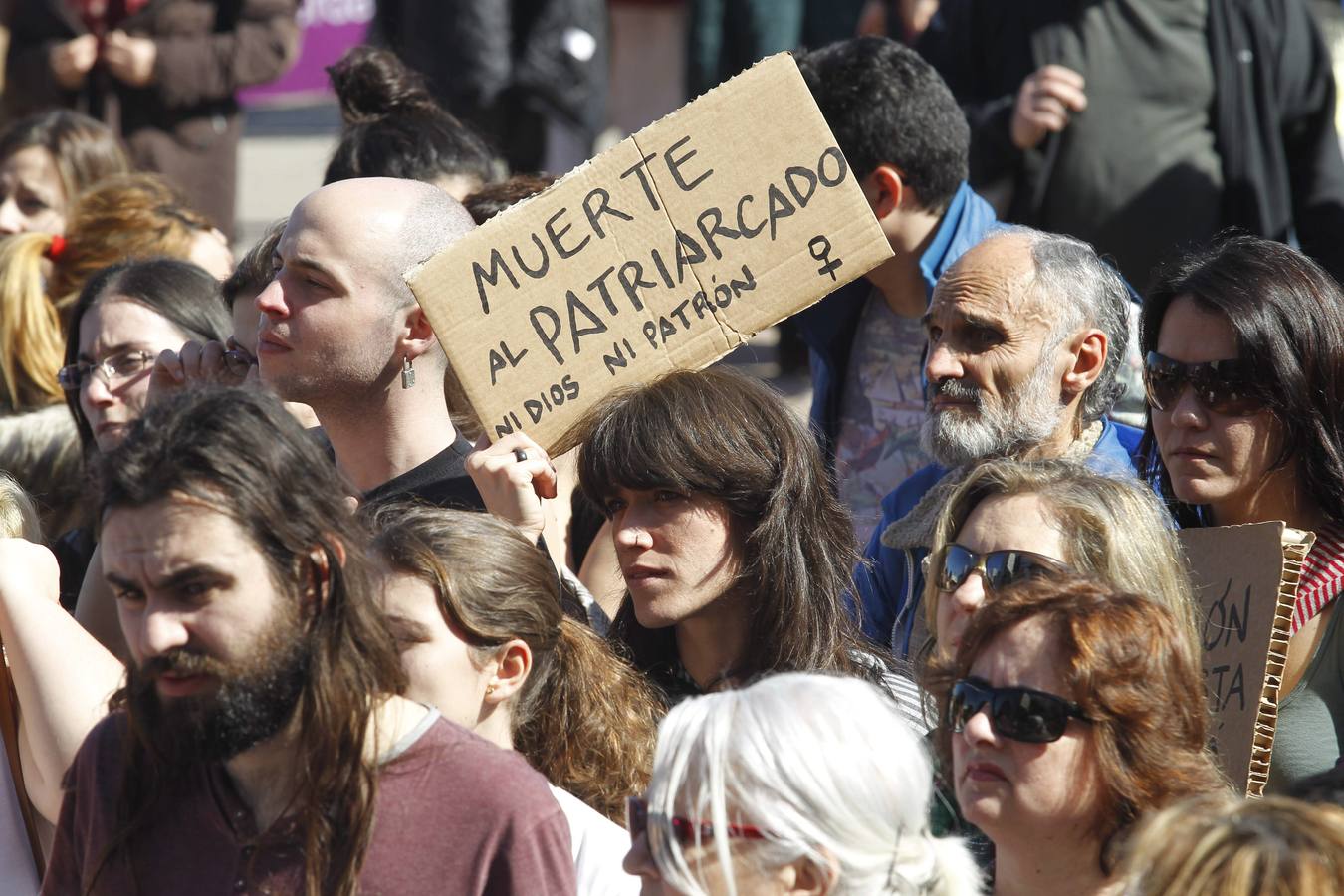 Manifestación del Día de la Mujer en Gijón