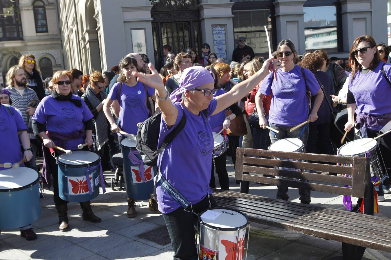 Manifestación del Día de la Mujer en Gijón