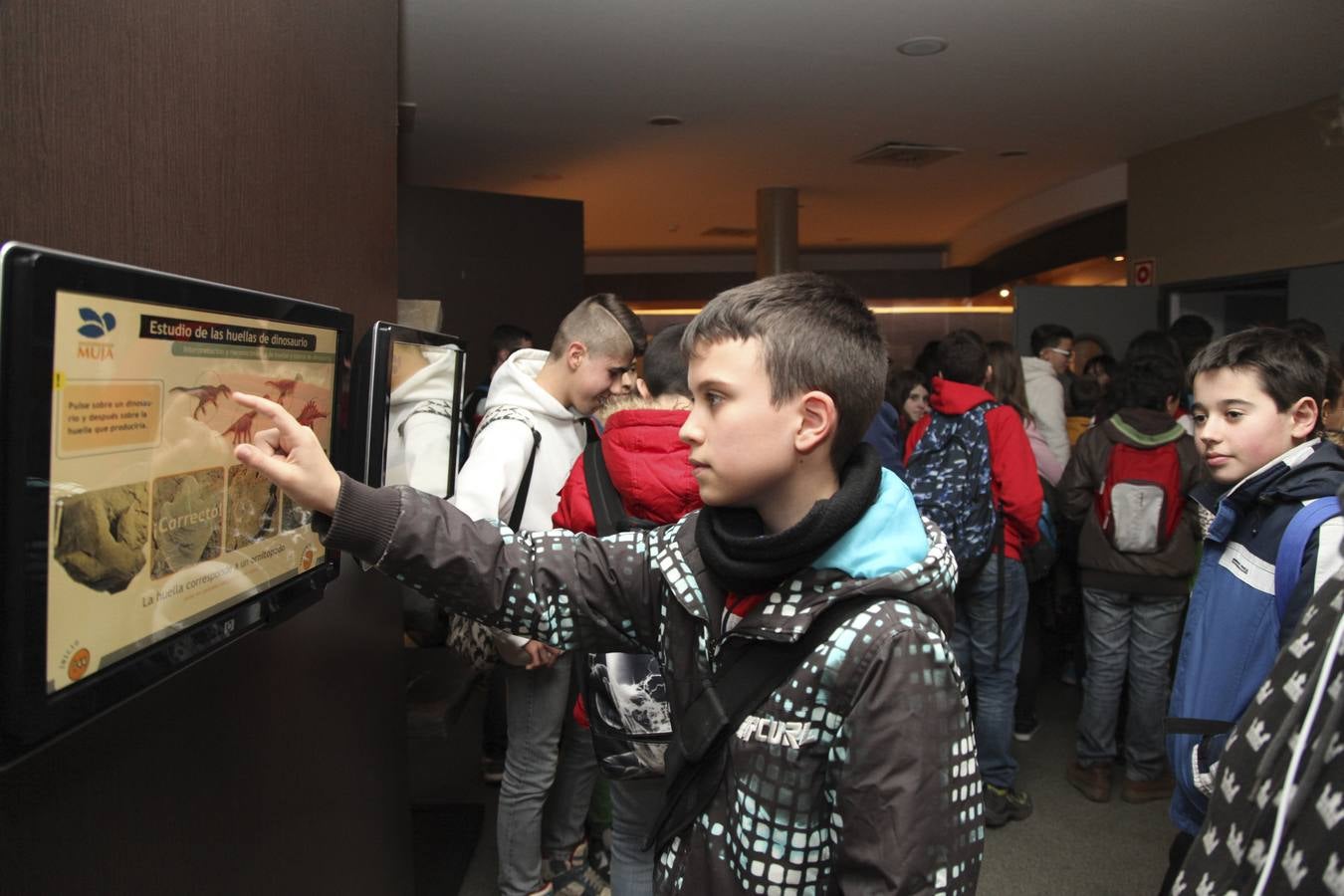 Jornada escolar en el MUJA