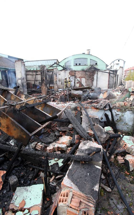 Las ruinas de la fábrica de loza de San Claudio