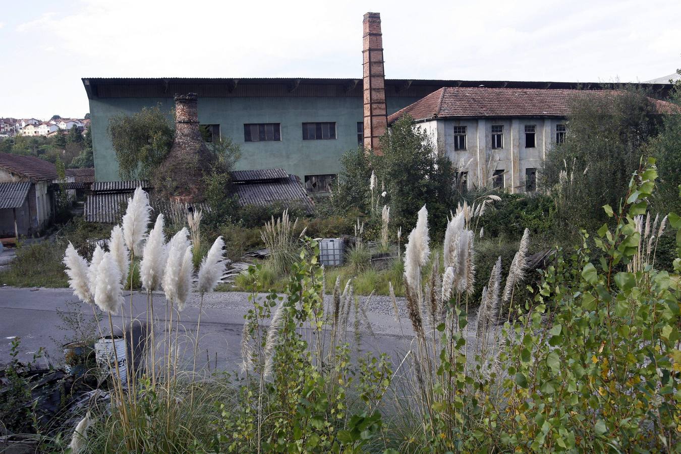 Las ruinas de la fábrica de loza de San Claudio