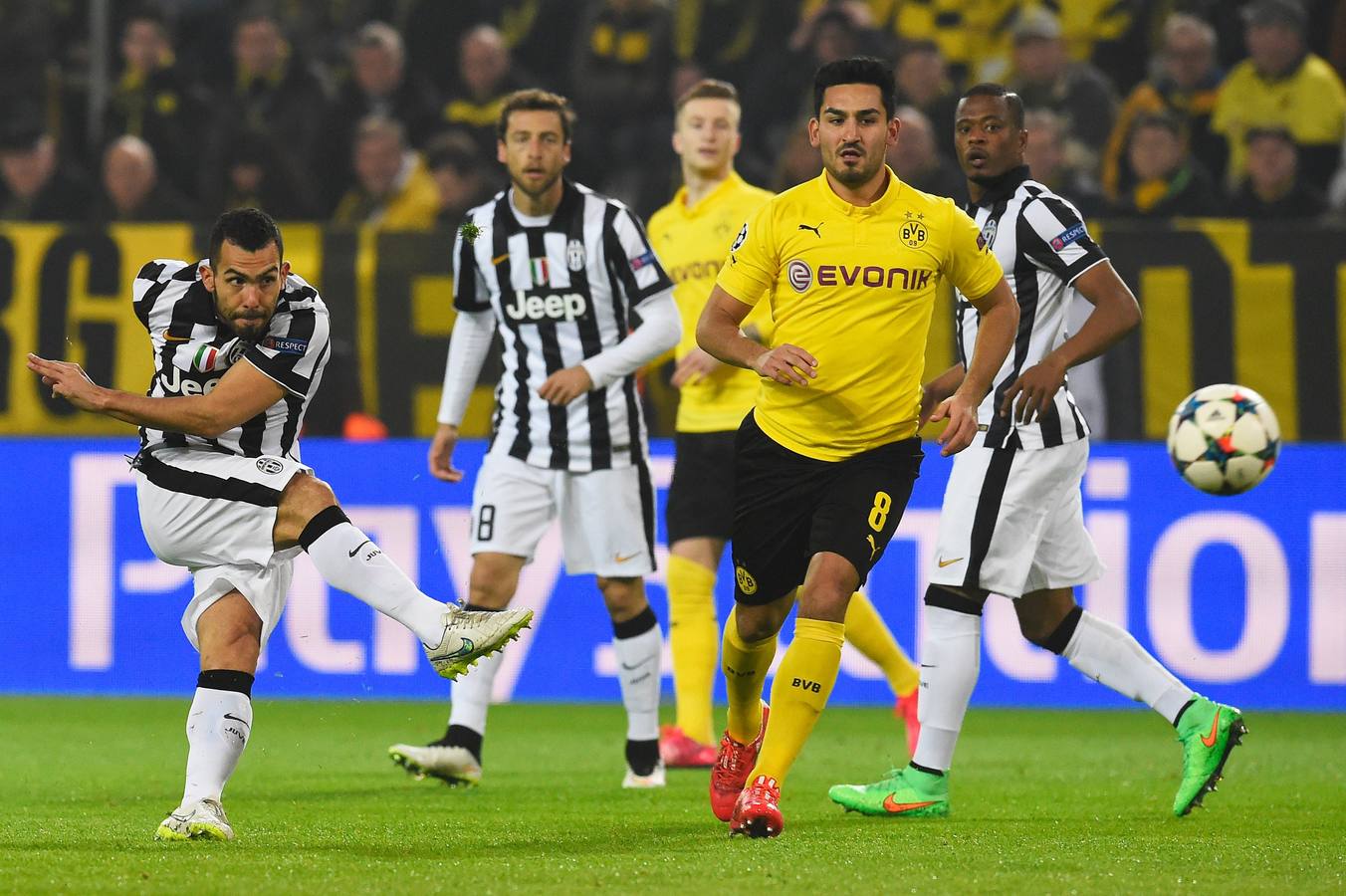 El Dortmund recibe a la Juventus