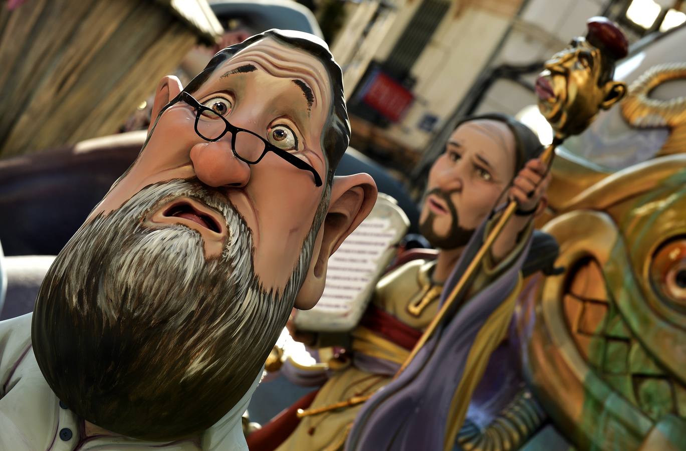 Los ninots de los políticos