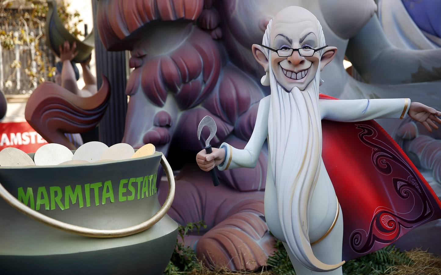 Los ninots de los políticos