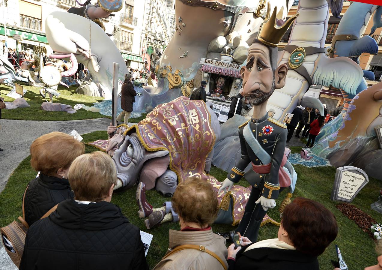 Los ninots de los políticos