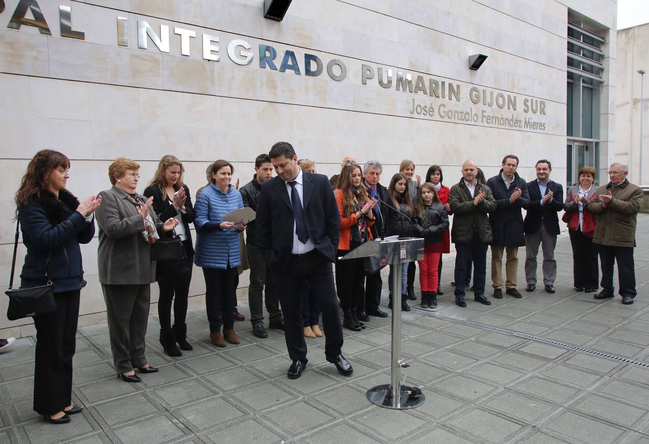 El Centro Municipal Integrado Pumarín Gijón-Sur ya lleva el nombre de José Gonzalo Fernández Mieres