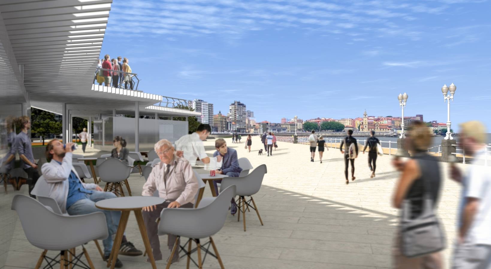 Así sería el nuevo Muro de San Lorenzo