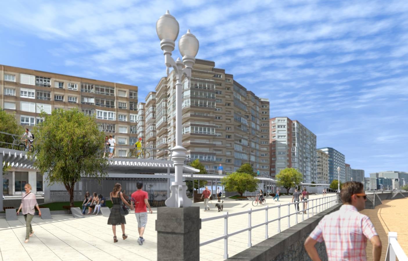 Así sería el nuevo Muro de San Lorenzo